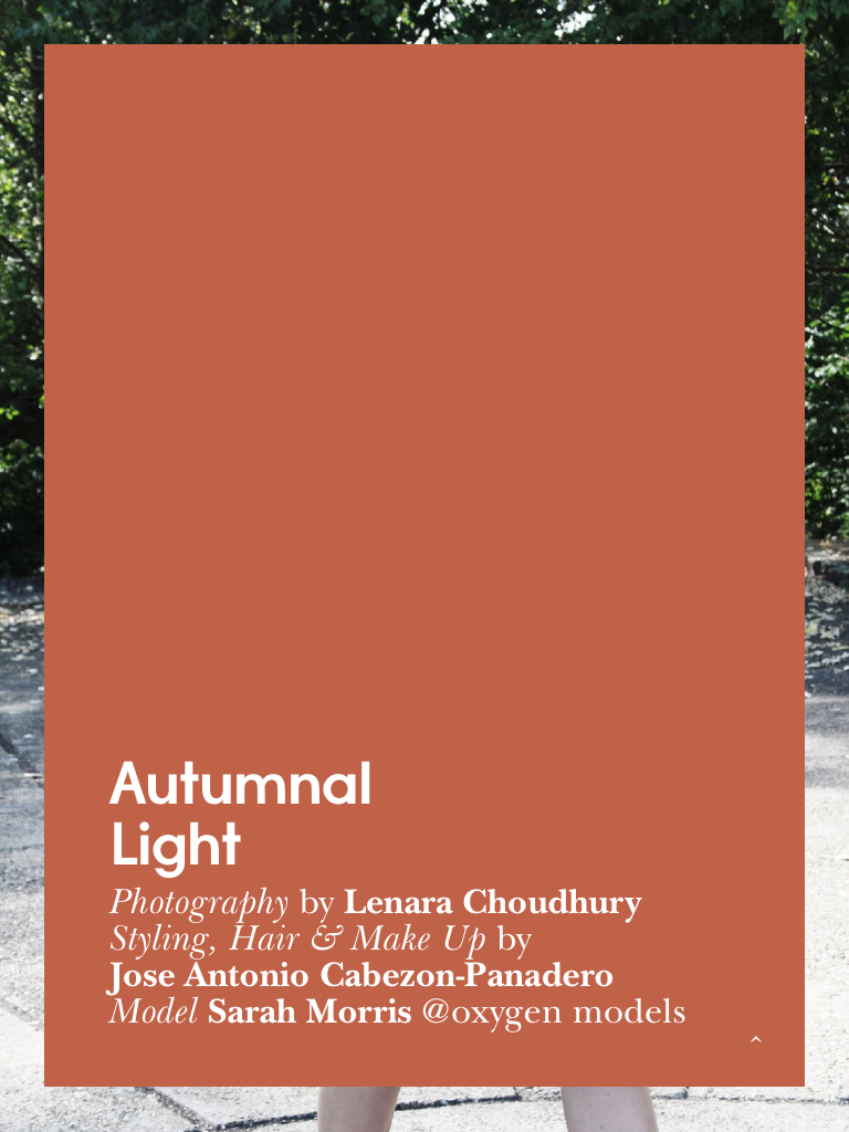 Lenara Choudhury's "Autumnal Light" feature.
