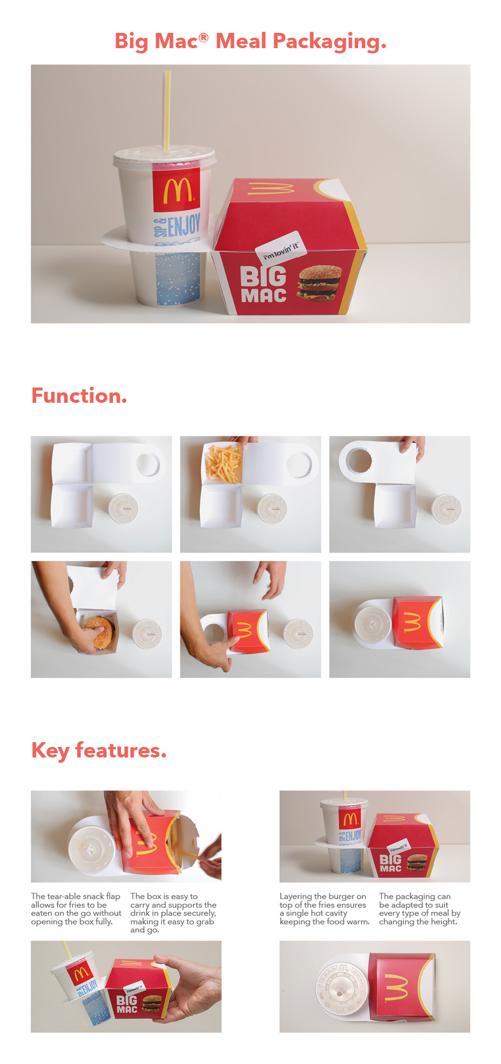 Big Mac packaging solution